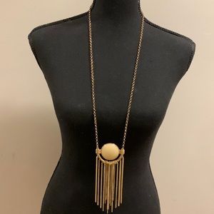 🌺Long Gold Necklace with Pendant